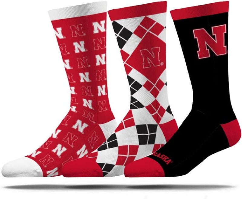 Strideline Store Mens NCAA Dress Socks- The Executive 3 Pack-One Size Fits Most - Image 1